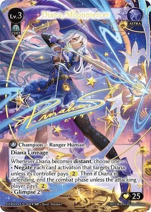 Diana, Moonpiercer (CSR) #8 – Distorted Reflections Starter Decks
