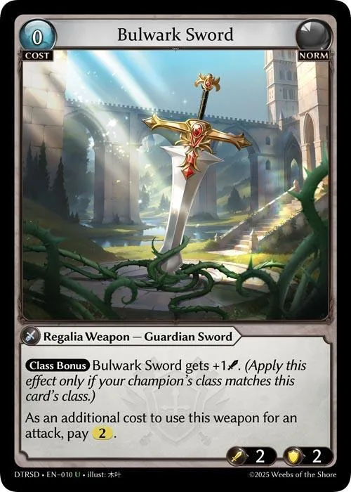 Bulwark Sword #10 – Distorted Reflections Starter Decks