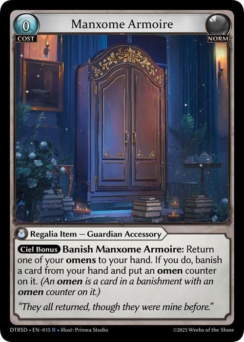 Manxome Armoire #15 – Distorted Reflections Starter Decks