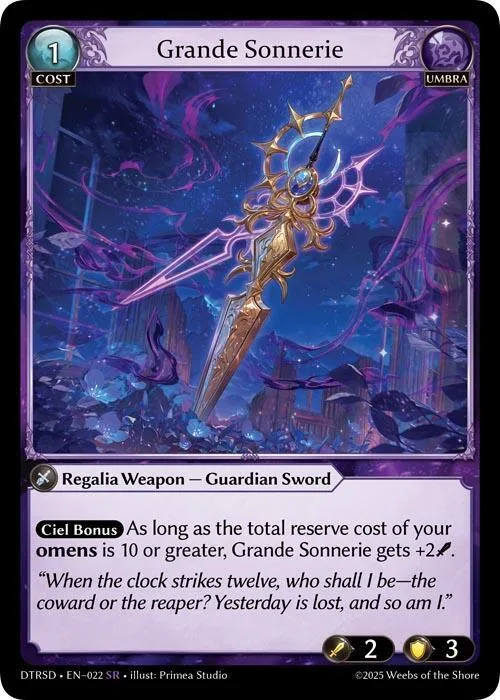 Grande Sonnerie #22 – Distorted Reflections Starter Decks