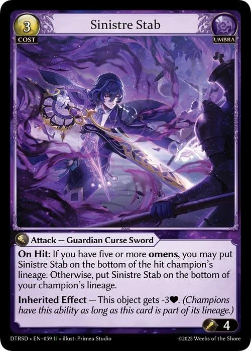 Sinistre Stab #59 – Distorted Reflections Starter Decks