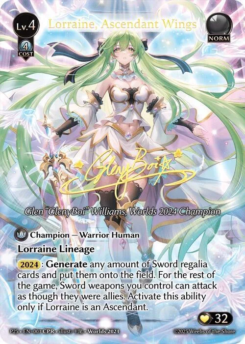 Lorraine, Ascendant Wings (CPR) #3 – Supporter Pack 3