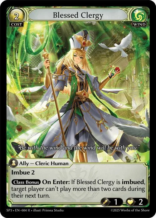 Blessed Clergy #4 – Supporter Pack 3