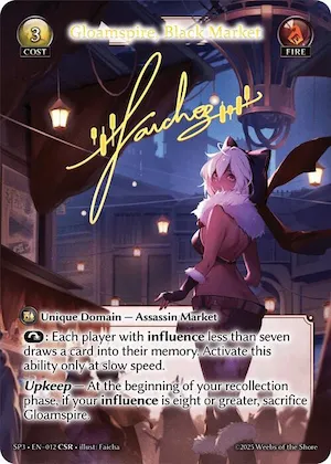 Gloamspire, Black Market (CSR) #12 – Supporter Pack 3