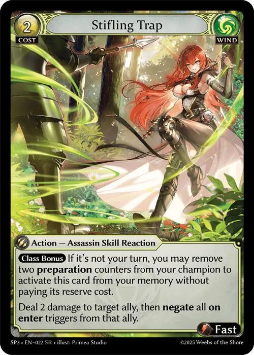 Stifling Trap #22 – Supporter Pack 3