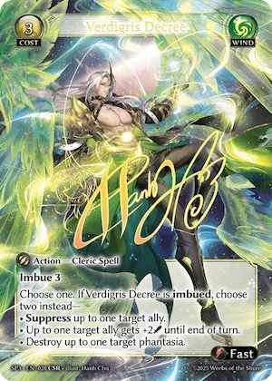 Verdigris Decree (CSR) #28 – Supporter Pack 3