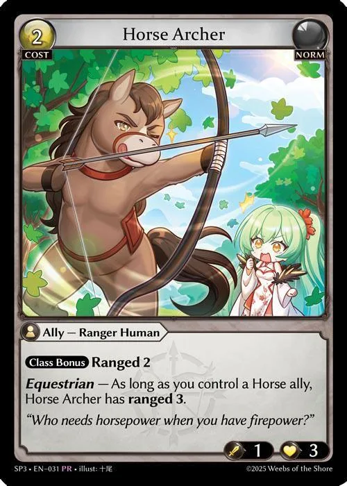 Horse Archer #31 – Supporter Pack 3