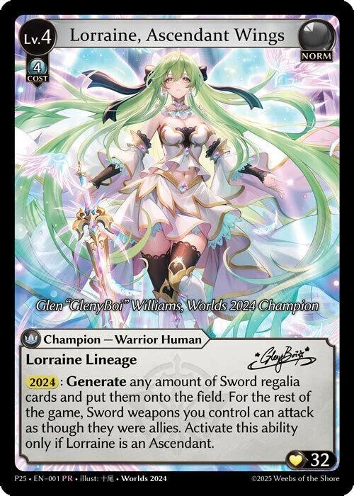 Lorraine, Ascendant Wings #3 – Supporter Pack 3