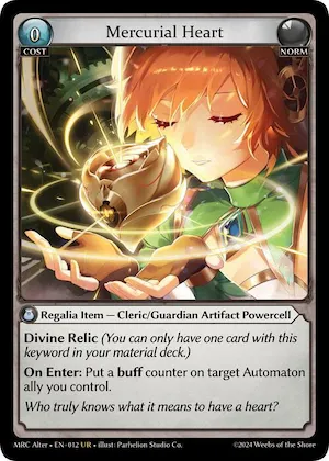 Mercurial Heart #12 – Mercurial Heart Alter Edition