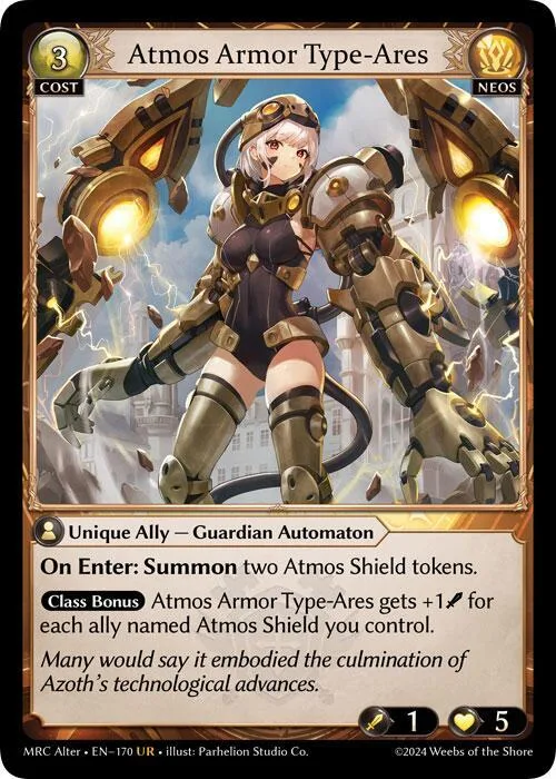 Atmos Armor Type-Ares #170 – Mercurial Heart Alter Edition