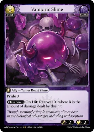 Vampiric Slime #191 – Mercurial Heart Alter Edition
