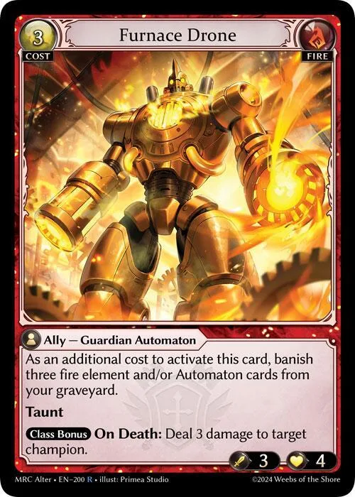 Furnace Drone #200 – Mercurial Heart Alter Edition