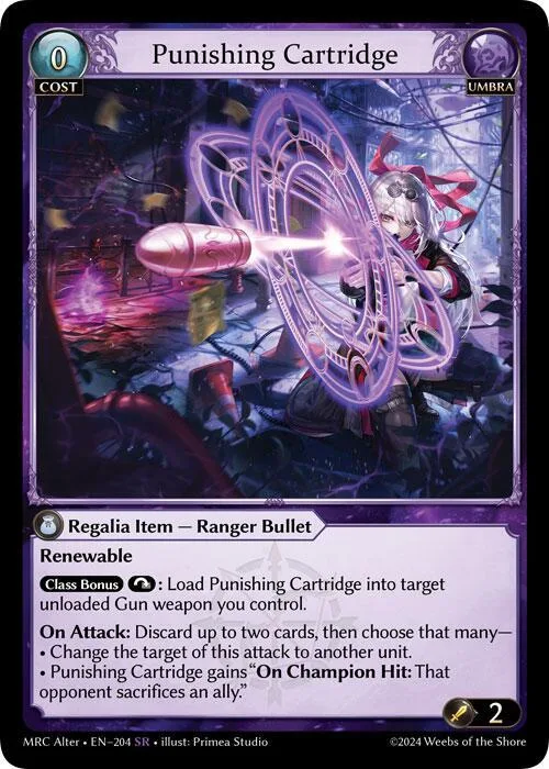 Punishing Cartridge #204 – Mercurial Heart Alter Edition