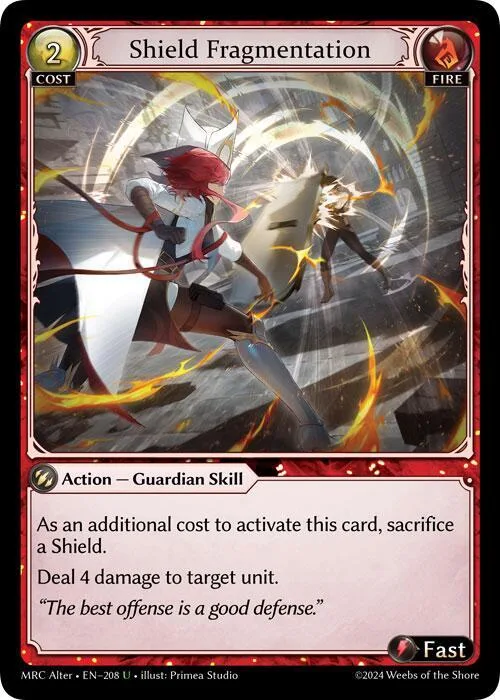 Shield Fragmentation #208 – Mercurial Heart Alter Edition