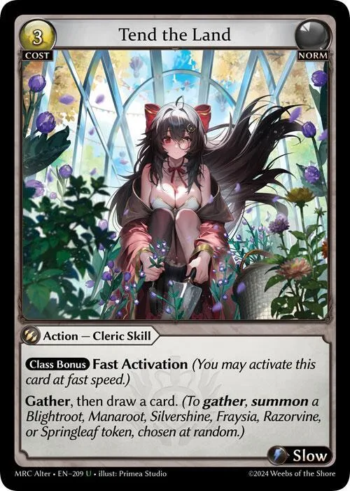 Tend the Land #209 – Mercurial Heart Alter Edition