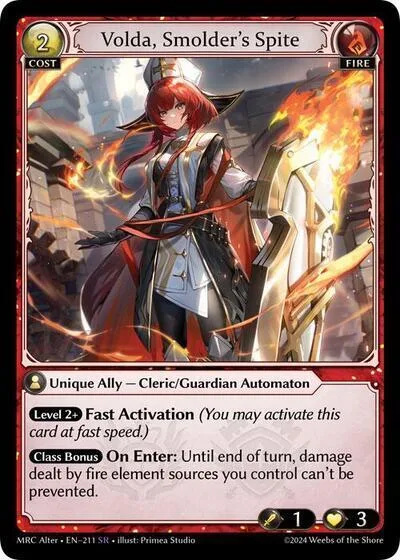 Volda, Smolder's Spite #211 – Mercurial Heart Alter Edition