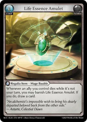 Life Essence Amulet #9 – Silvie, Slime Sovereign Re: Collection Lite