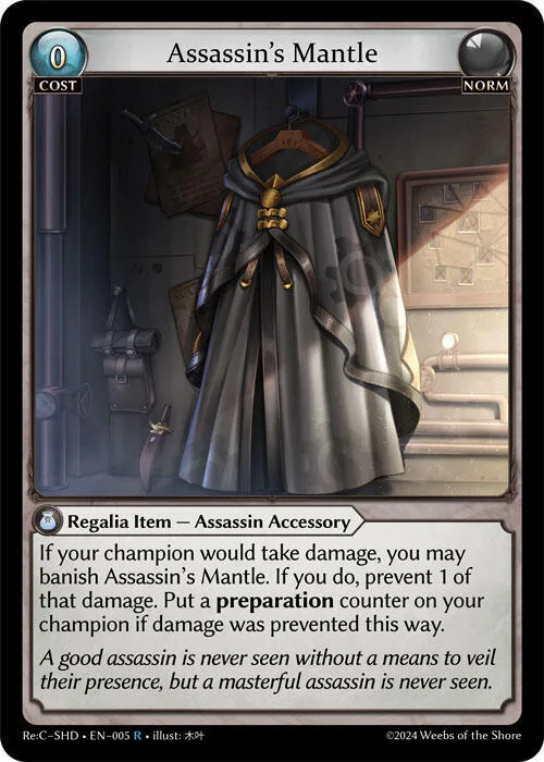 Assassin's Mantle #5 – Tristan, Shadowdancer Re:Collection Lite