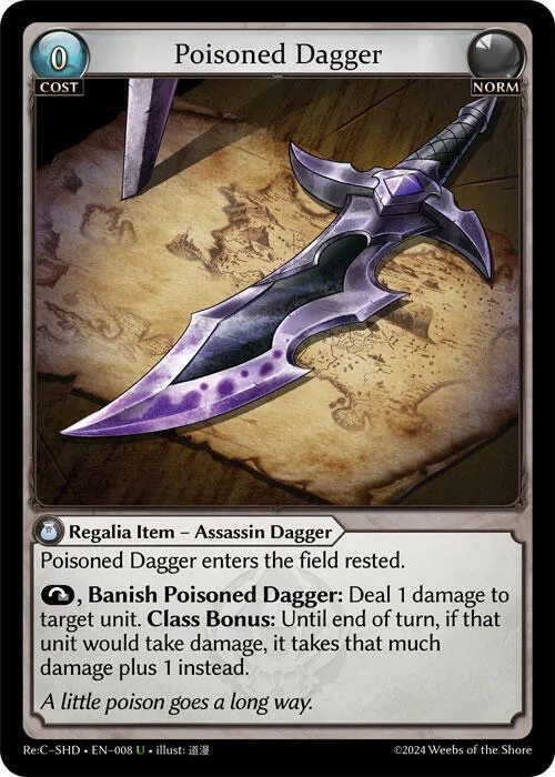Poisoned Dagger #8 – Tristan, Shadowdancer Re:Collection Lite