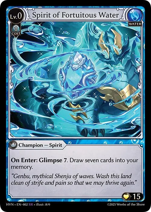Spirit of Fortuitous Water #2 – Abyssal Heaven