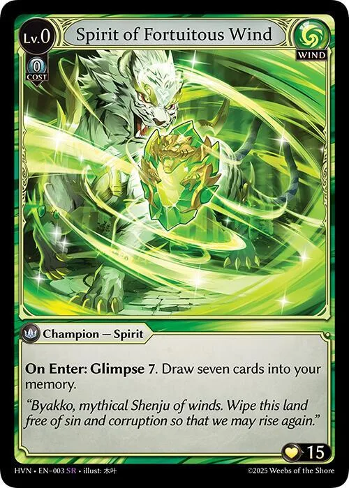 Spirit of Fortuitous Wind #3 – Abyssal Heaven