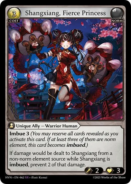 Shangxiang, Fierce Princess #62 – Abyssal Heaven