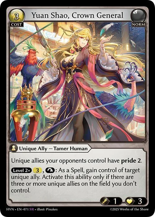 Yuan Shao, Crown General #71 – Abyssal Heaven