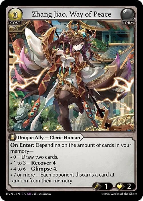 Zhang Jiao, Way of Peace #72 – Abyssal Heaven
