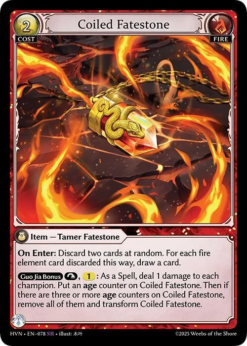 Coiled Fatestone // Serpentine Judicator #78 – Abyssal Heaven