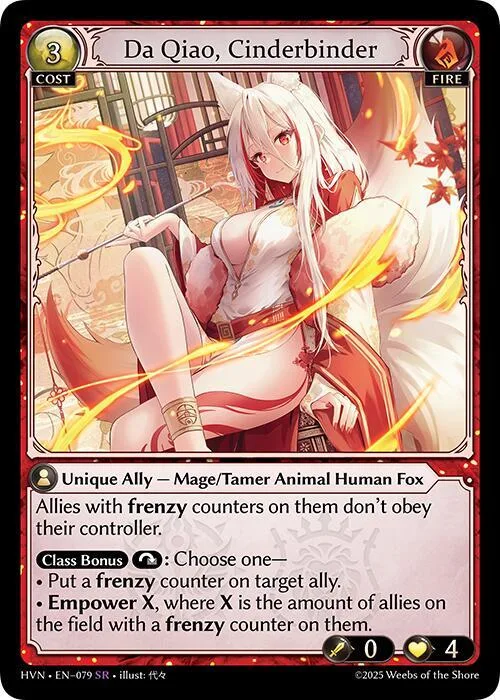 Da Qiao, Cinderbinder #79 – Abyssal Heaven