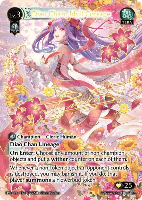 Diao Chan, Idyll Corsage (CSR) #6 – Abyssal Heaven
