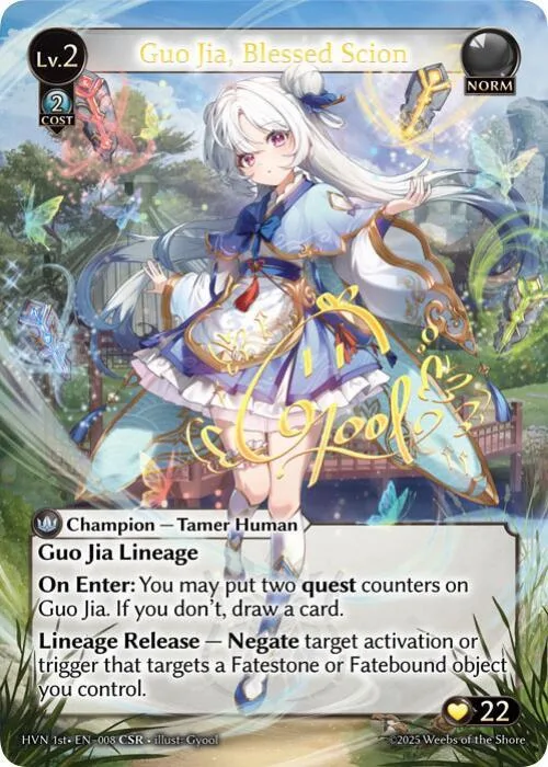 Guo Jia, Blessed Scion (CSR) #8 – Abyssal Heaven