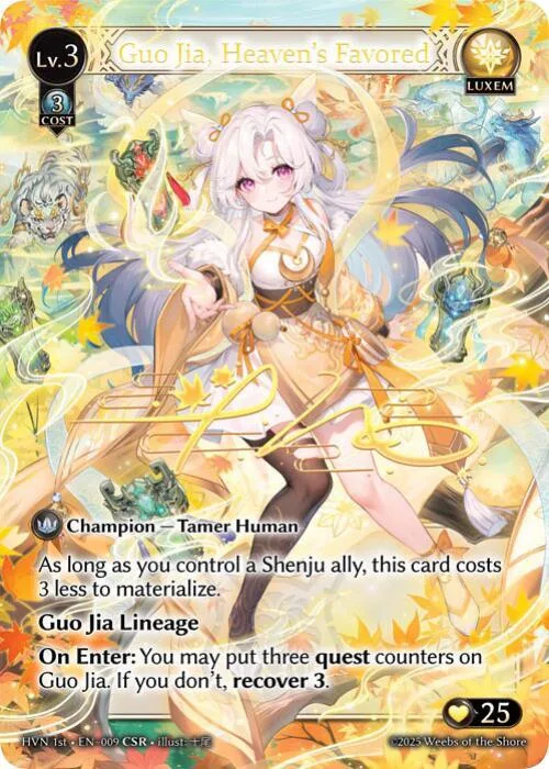 Guo Jia, Heaven's Favored (CSR) #9 – Abyssal Heaven