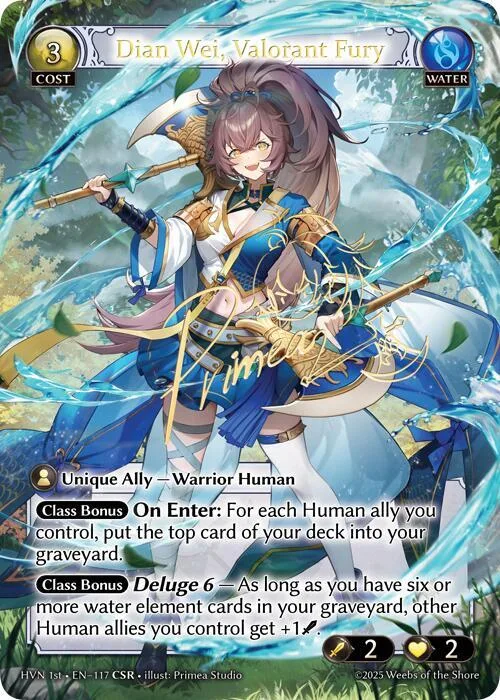 Dian Wei, Valorant Fury (CSR) #117 – Abyssal Heaven
