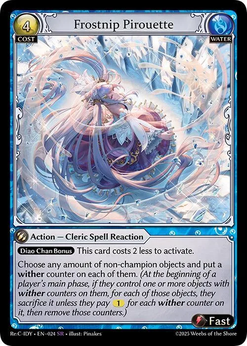 Frostnip Pirouette #24 – Diao Chan Re: Collection, Idyll Corsage
