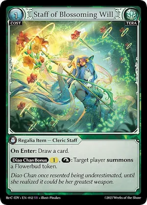 Staff of Blossoming Will #12 – Diao Chan Re: Collection, Idyll Corsage
