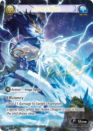 Arcane Blast (CSR) #27 – Guo Jia Re: Collection, Heaven’s Favored