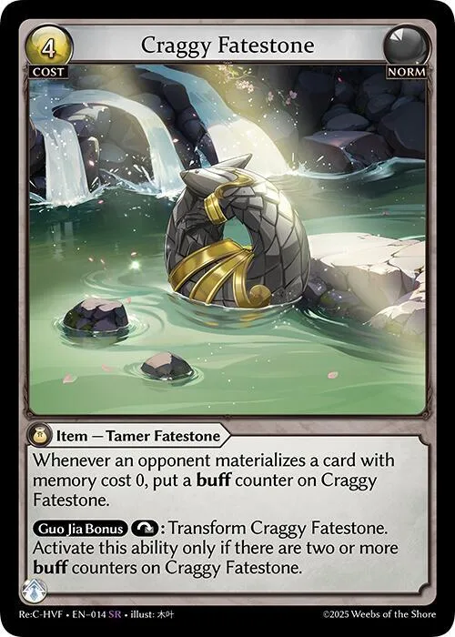 Craggy Fatestone #14 – Guo Jia Re: Collection, Heaven’s Favored