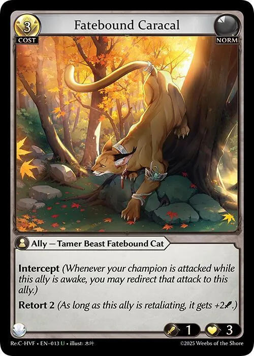 Fatebound Caracal #13 – Guo Jia Re: Collection, Heaven’s Favored