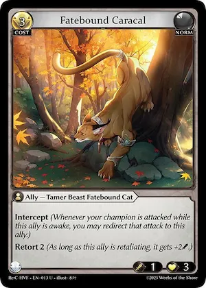 Fatebound Caracal #13 – Guo Jia Re: Collection, Heaven’s Favored