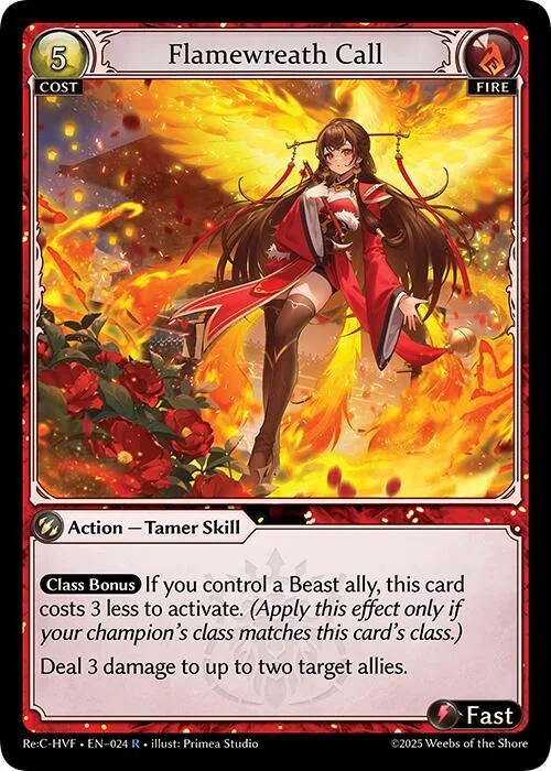 Flamewreath Call #24 – Guo Jia Re: Collection, Heaven’s Favored