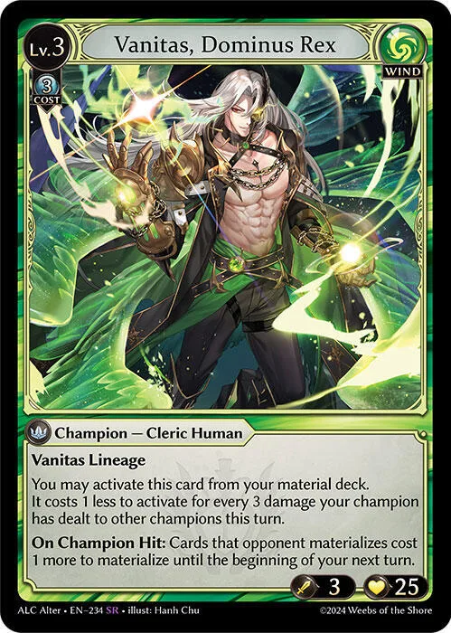 Vanitas, Dominus Rex #234 – Alchemical Revolution Alter Edition