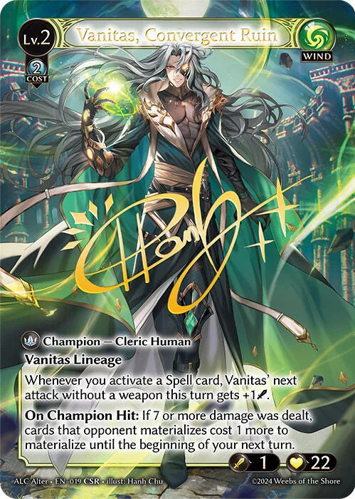 Vanitas, Convergent Ruin (CSR) #19 – Alchemical Revolution Alter Edition