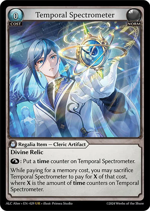 Temporal Spectrometer #29 – Alchemical Revolution Alter Edition