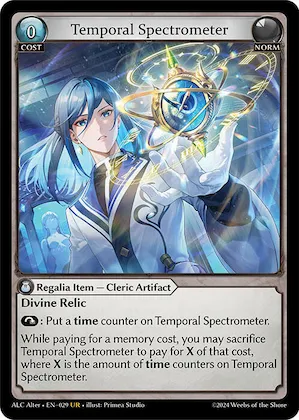 Temporal Spectrometer #29 – Alchemical Revolution Alter Edition