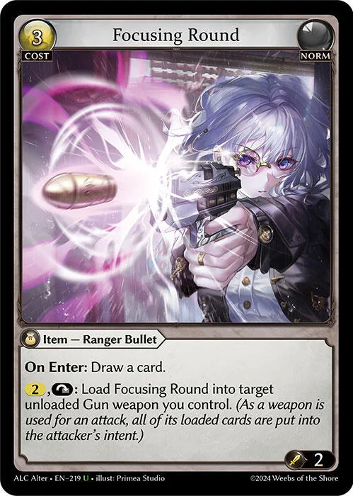 Focusing Round #219 – Alchemical Revolution Alter Edition