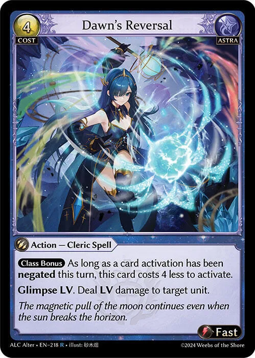 Dawn's Reversal #218 – Alchemical Revolution Alter Edition