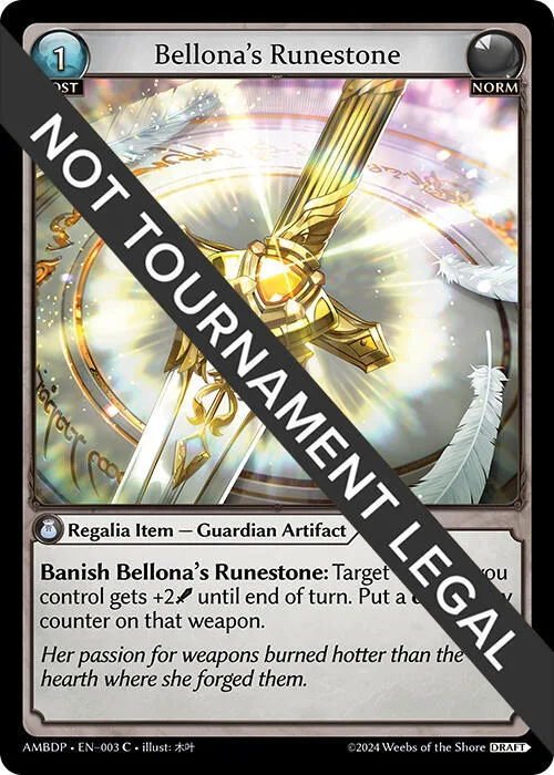 Bellona's Runestone #3 – Mortal Ambition Draft Pack