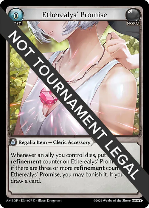 Etherealys' Promise #7 – Mortal Ambition Draft Pack