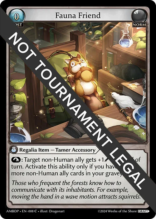 Fauna Friend #8 – Mortal Ambition Draft Pack